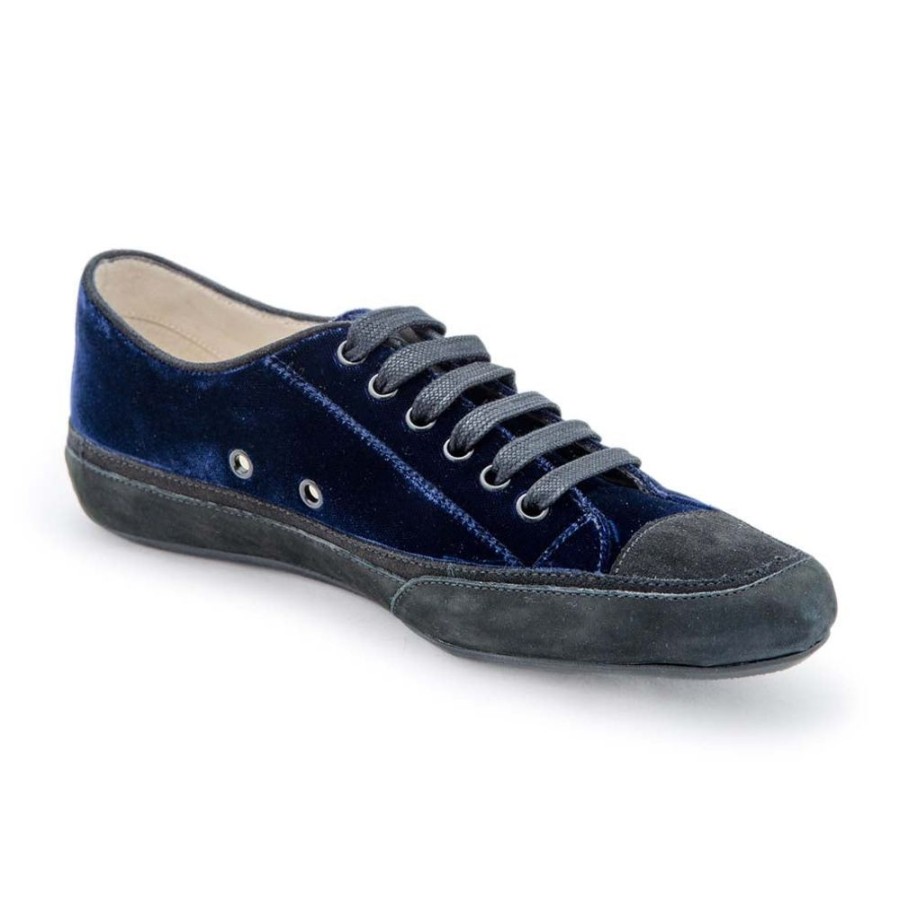 Women Emma Hope | Ab Joe Sneaker Velvet Navy