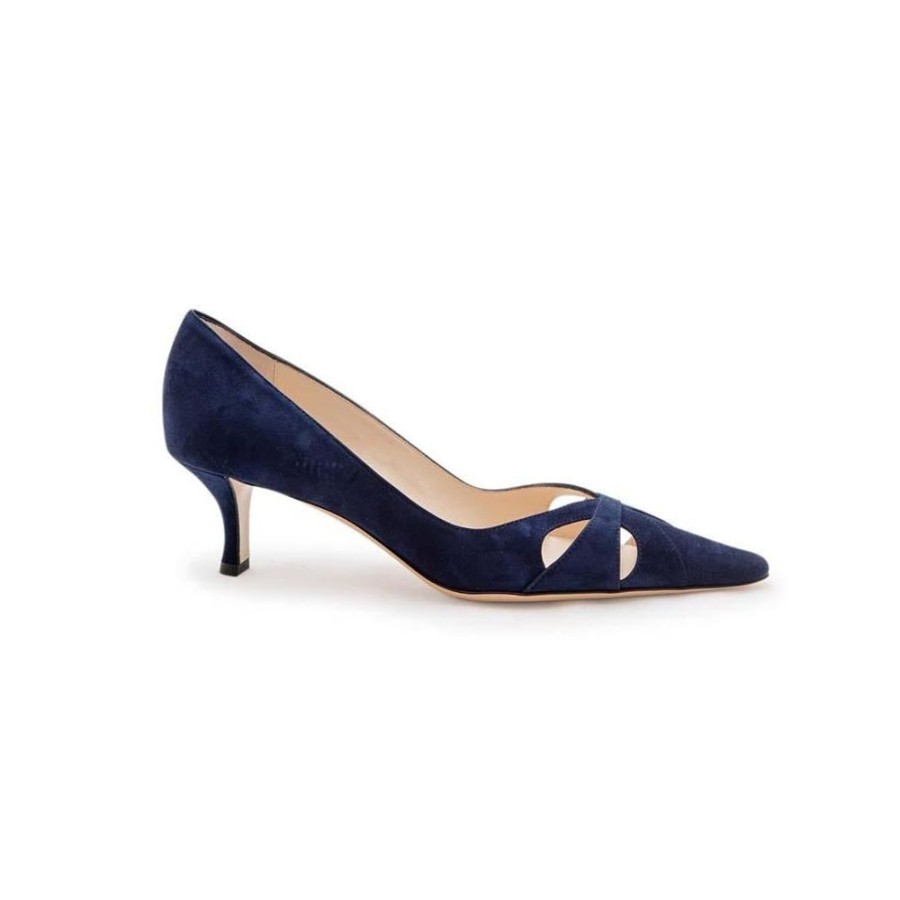 Women Emma Hope | 4 Piece Court Suede Navy