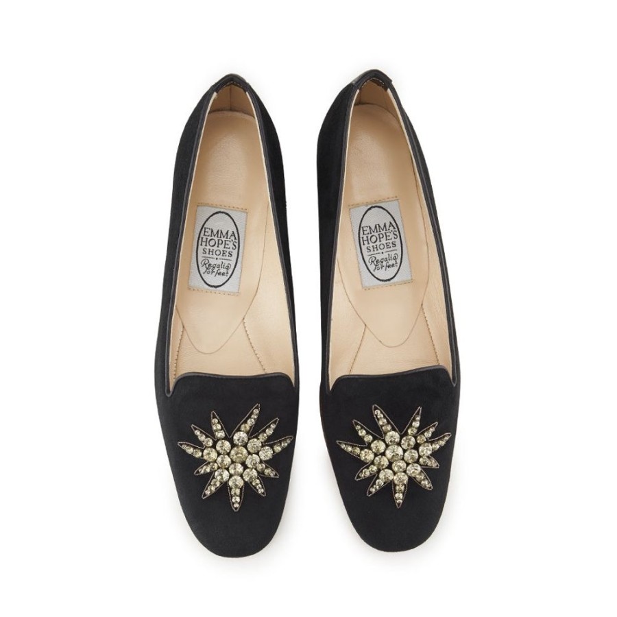 Women Emma Hope | Very Lucky Stars Albert Suede Black