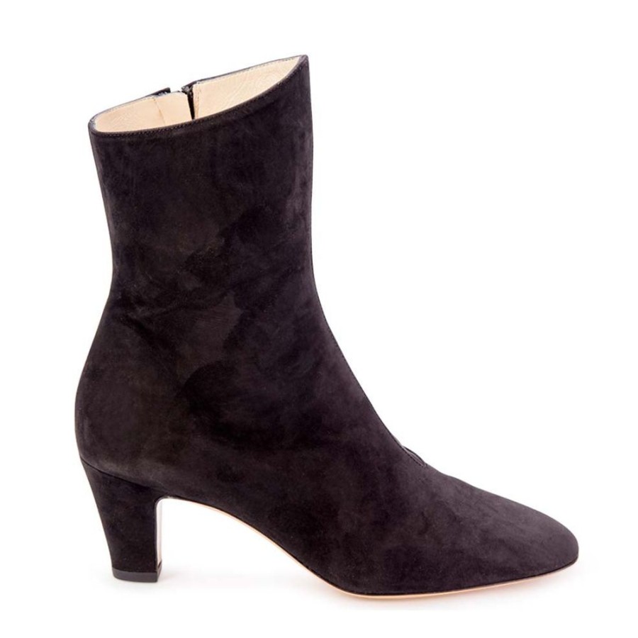 Women Emma Hope | Zippo Boot High Suede Black