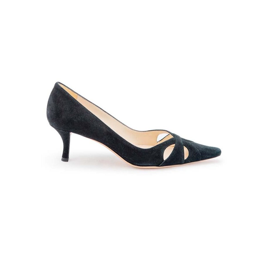 Women Emma Hope | 4 Piece Court Suede Black