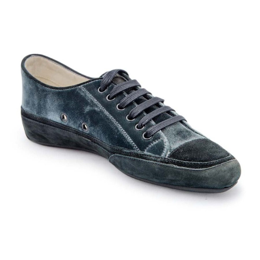 Women Emma Hope | Ab Joe Sneaker-Grey Velvet