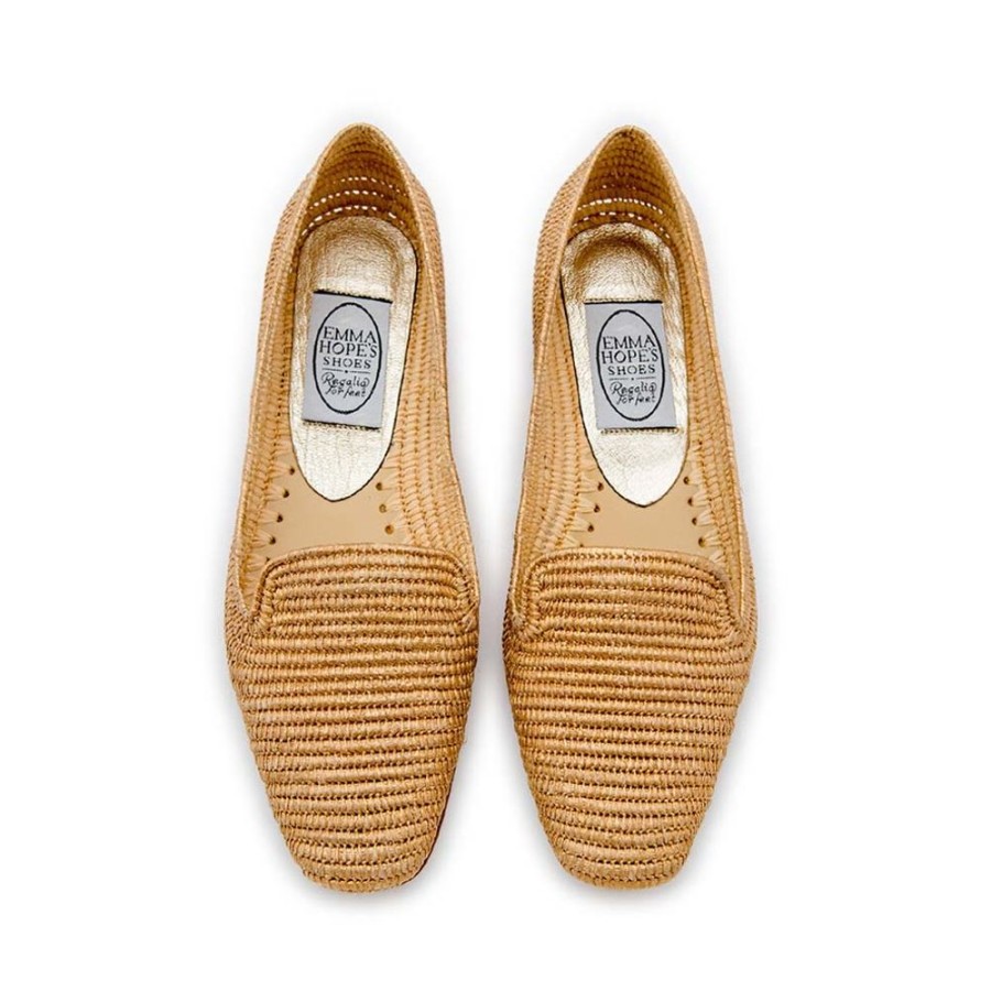 Women Emma Hope | Raffia Albert Gold