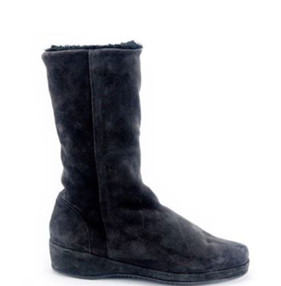 Women Emma Hope | Shearling New Mid Boot Grey