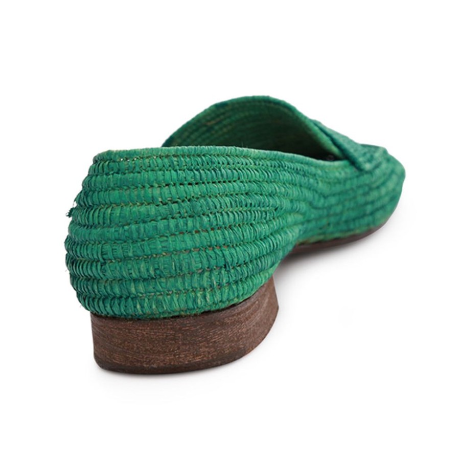 Men Emma Hope | Raffia Penny Moc Jade