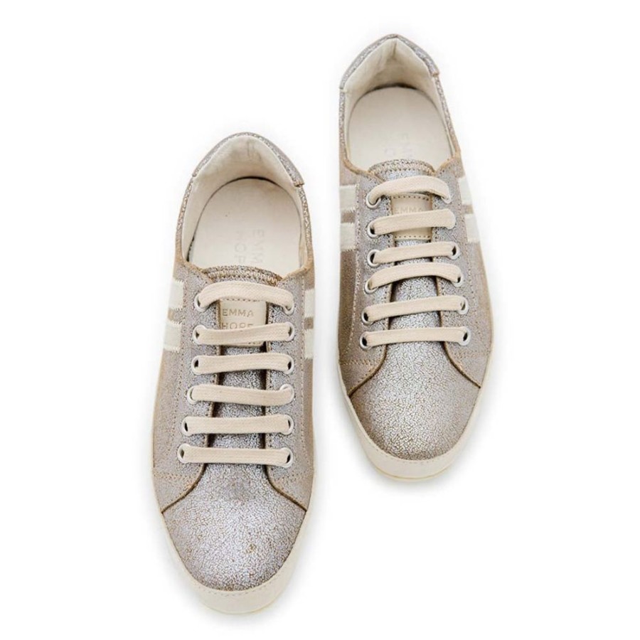 Women Emma Hope | Slims Suede Silver