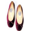 Women Emma Hope | Round Tie Ballet Ruby