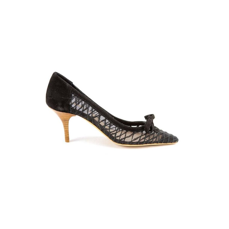 Women Emma Hope | Criss Cross Net High Court Net Black