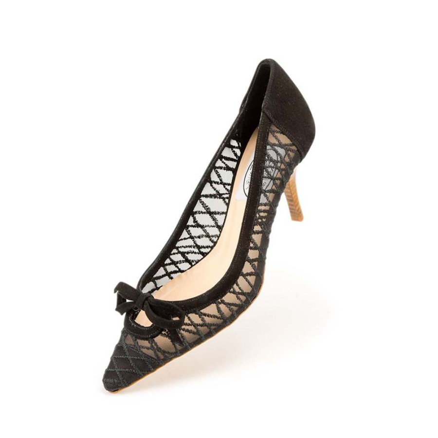 Women Emma Hope | Criss Cross Net High Court Net Black