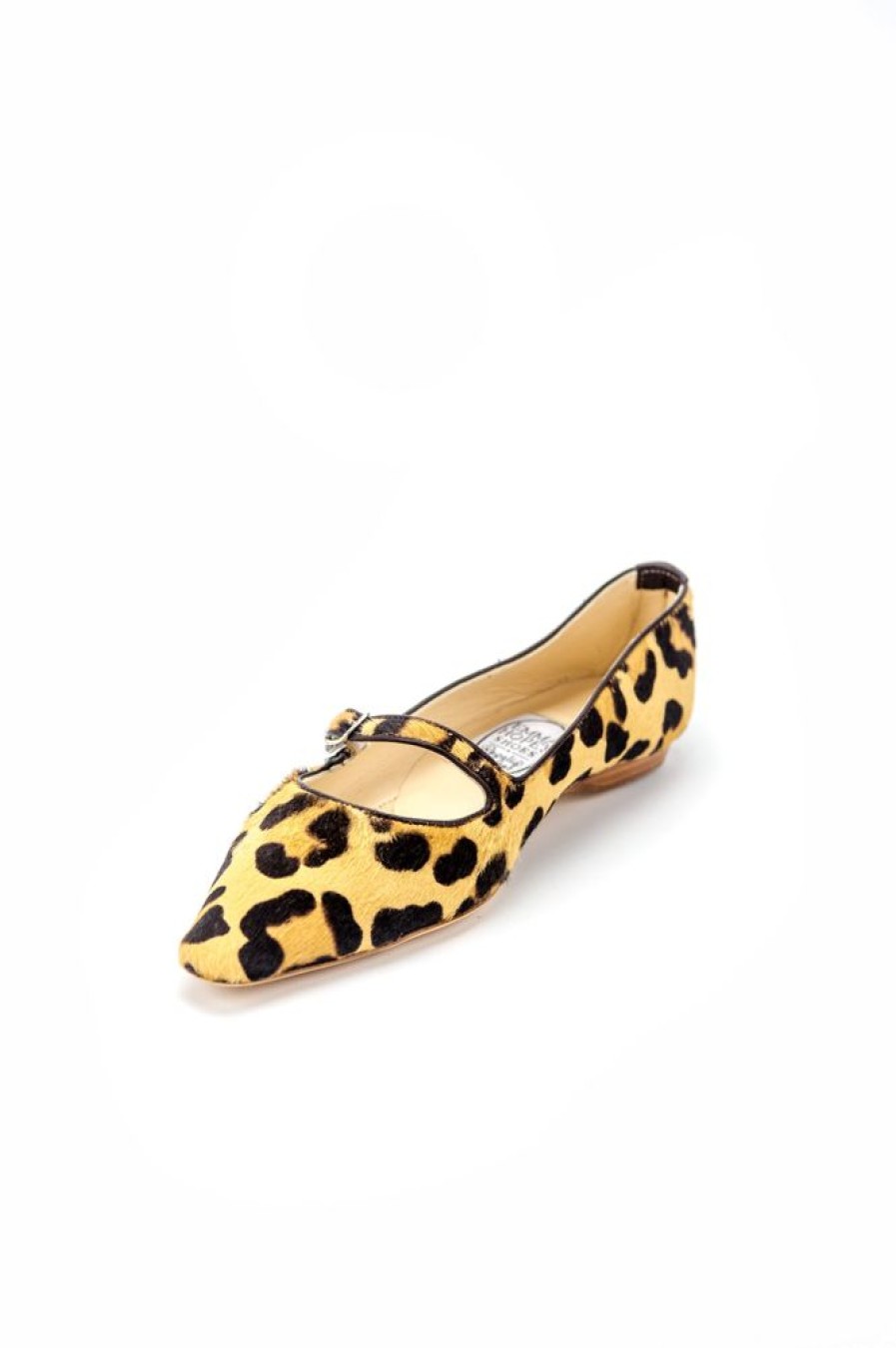 Women Emma Hope | 70'S Strap+Bar Shoe Low Ballet-Pony Leopard