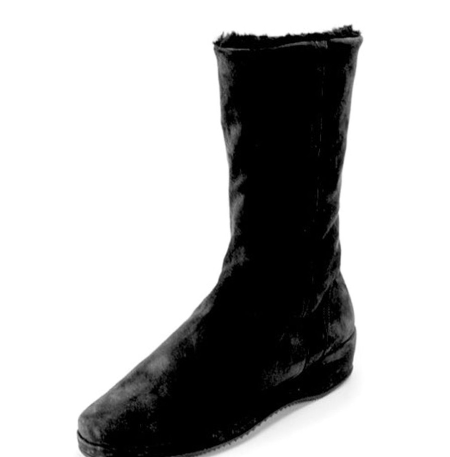 Women Emma Hope | Shearling New Mid Boot Black