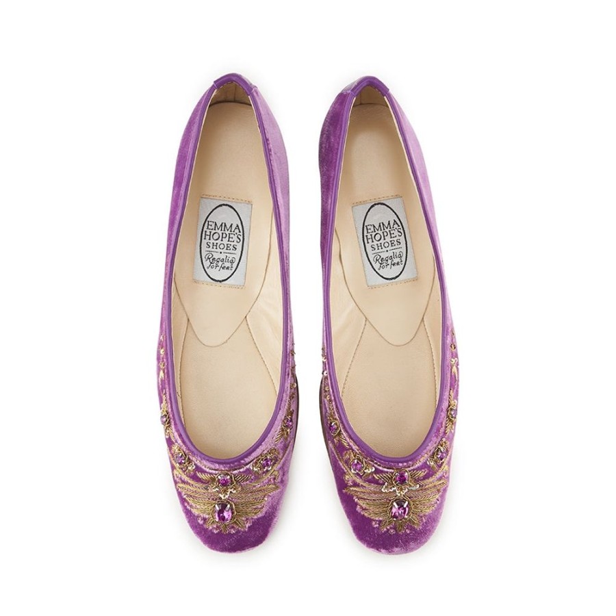 Women Emma Hope | English Rosie Ballet Dark Rose Gold