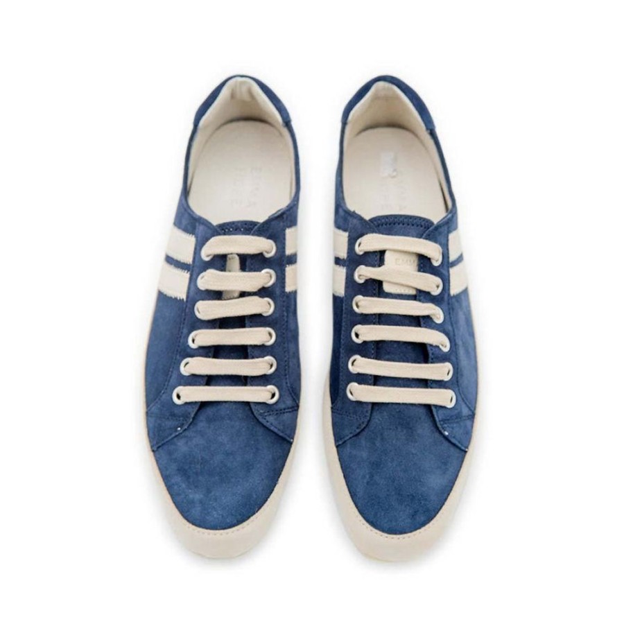 Women Emma Hope | Slims Suede Navy